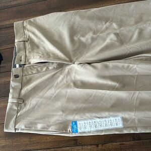 Men’s tan Haggar dress pants